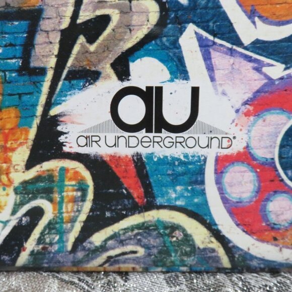 BOGO Air Underground Purple Pink Tie Dye Lace up sneakers tennis shoes non mark - Picture 5 of 10